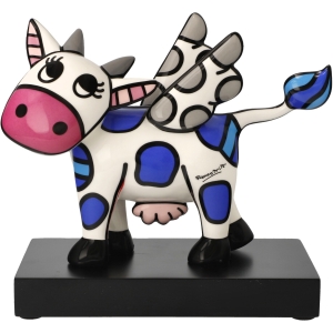 Goebel Skulptur "Flying Cow" von Romero Britto