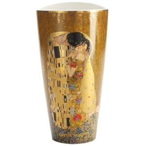 Goebel Vase "Der Kuss", klein, von Gustav Klimt