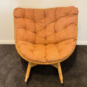 DEDON MBRACE Schaukelstuhl in seville inkl. Kissen - Ausstellungsstück