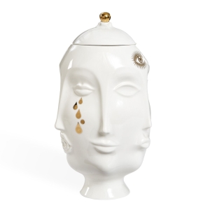 Jonathan Adler Vase "Gilded Muse Frida Urn"