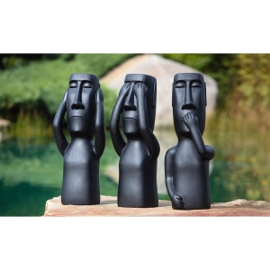 Keramik Skulpturen der drei Weisen