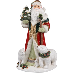 Goebel Skulptur "Weihnachtsmann im Winterwald"