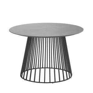 Solpuri Grid Tisch, Ø 45cm, Höhe 45cm anthrazit/vulcano anthrazit