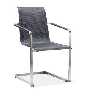 Solpuri Jazz Freischwinger in coal - Ausstellungsstück