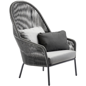 Solpuri Loop Lounge Sessel Hochlehner inkl. Kissen