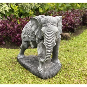 Steinskulptur "Indischer Elefant"