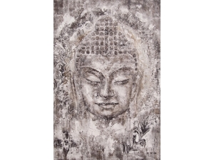 Wandbild "Buddha" auf Leinwand