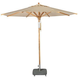 Weishäupl Sonnenschirm "Teak-Schirm" - 300cm