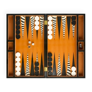 Jonathan Adler Backgammon Set "Zebra"
