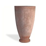 TonStudio Terrakotta Vase mit Sockel