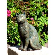 Rottenecker Bronzefigur Katze Mittelgroß