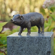Bronzeskulptur "Kleines Ferkel"