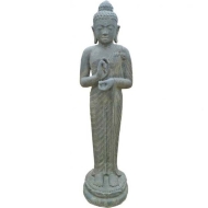 Stehender Buddha "Rad der Lehre", 158cm