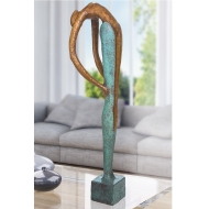 Beispielansicht der Bronzeskulptur "Die Häutung"
