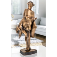 Edition Strassacker Bronzeskulptur "Stierkampf" von Robert Simon - limitiert auf 49 Stück