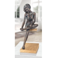 Edition Strassacker Bronzeskulptur "La Scarpa" von Damian Taurino limitiert auf 12 Stück
