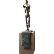 Bronzeskulptur "Wüstenkönigin"