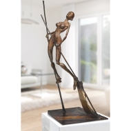 Bronzeskulptur "Die Königin"