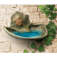 Edition Strassacker Bronzeskulptur "Nixenschale (Wand)" von Maria-Luise Bodirsky