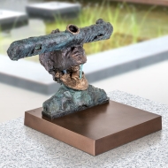 Edition Strassacker Bronzeskulptur "Sternensucher III" von Anna K. Kleeberg - limitiert auf 99 Stück