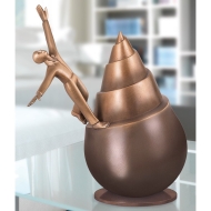 Beispielansicht der Bronzeskulptur "Infinity"