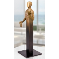 Beispielansicht der Bronzefigur "Volte Face"