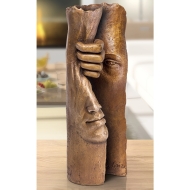 Beispielansicht der Bronzeskulptur "Vorhang"