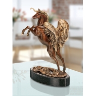 Beispielansicht der Bronzeskulptur "Mein Einhorn"