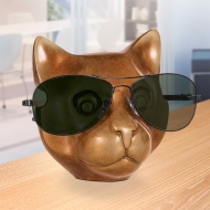 Bronzeskulptur Katze von Strassacker