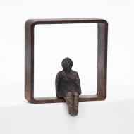 Bronzeskulptur "The Window 8" von Erli Fantini