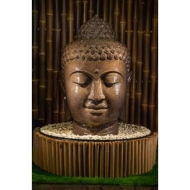 Buddha - Kopf als Wasserspiel - Komplettset, 125cm