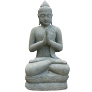 Sitzender Buddha "Begrüßung", indischer Stil, 150cm