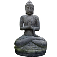 Sitzender Buddha "Begrüßung", indischer Stil, 150cm