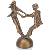 Edition Strassacker Bronzeskulptur "Zusammenhalt" - limitiert