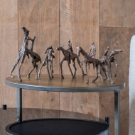 Bronzeskulptur To Ride von Ann Vrielinck