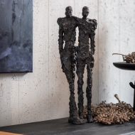 Bronzeskulptur "To Embrace" von Ann Vrielinck