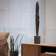 Bronzeskulptur "Silently" von Ann Vrielinck