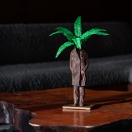 Bronzeskulptur "Herbarium II" von Raffaella Benetti