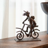 Bronzeskulptur "Carefree" von Freddy De Waele