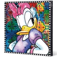 Wandbild "Disney - Daisy Duck" auf Leinwand