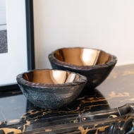 Glasschale "Bowl Bronze" von Regina Medeiros