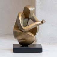 Bronzeskulptur "Mentor" von Sofia Speybrouck 