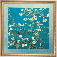 Goebel Wandbild "Mandelbaum Blau" von Vincent van Gogh