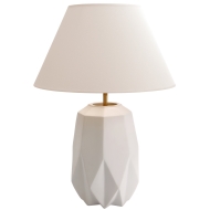 Goebel Porzellanlampe "Mandelbaum Gold, weiß" von Vincent van Gogh