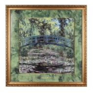 Goebel Wandbild "Japanische Brücke" von Claude Monet - limitiert