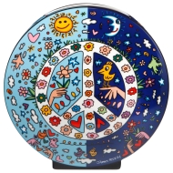 Goebel Vase "Give Peace a Chance" von James Rizzi