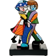 Goebel Skulptur "Cheek to Cheek" von Romero Britto