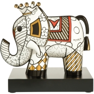 Goebel Skulptur "Golden" von Romero Britto