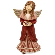 Goebel Skulptur "Herzliche Wintergrüße - Bordeaux"