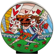 Goebel Vase "Falling" von Romero Britto